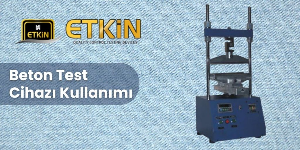 Beton Test Cihazı Kullanımı