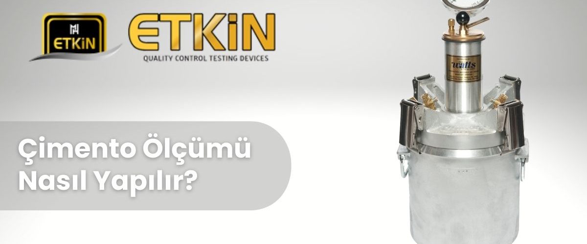 Çimento Ölçümü Nasıl Yapılır Çimento Ölçümü Nasıl Yapılır