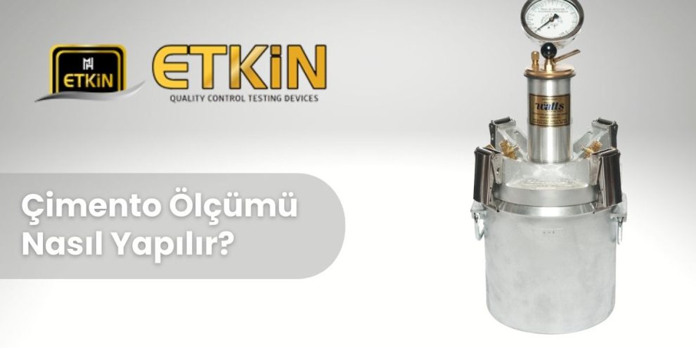 Çimento Ölçümü Nasıl Yapılır Çimento Ölçümü Nasıl Yapılır