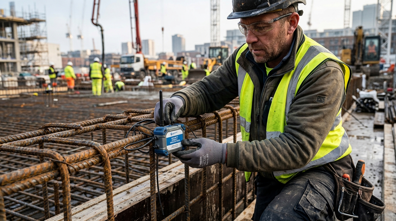 Beton olgunluk test cihazları ve akıllı sensörlerin şantiyede kullanımı
